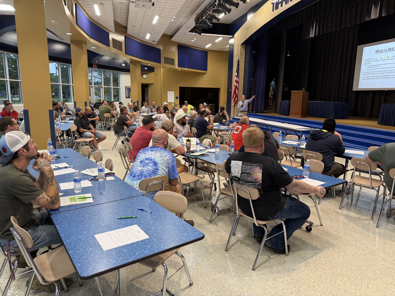 Noble welcomes male role models into the school day